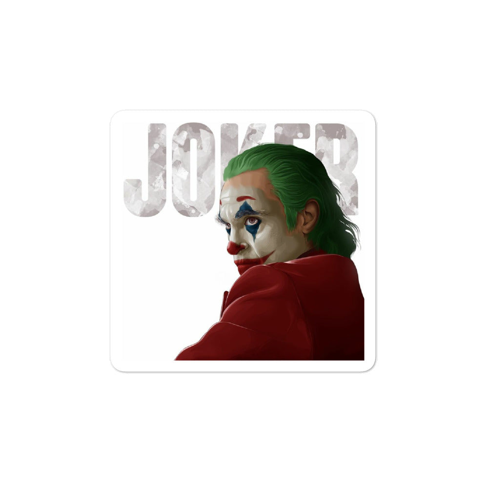 Joaquin Phoenix Bubble-free Stickers JOKER 2019