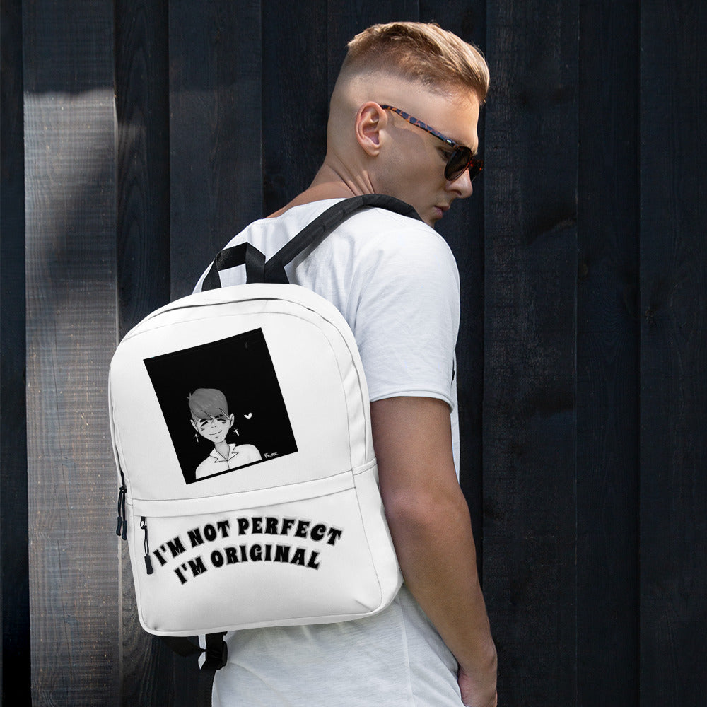 NEW Design - Topic "I'M NOT PERFECT I'M ORIGINAL" Backpack